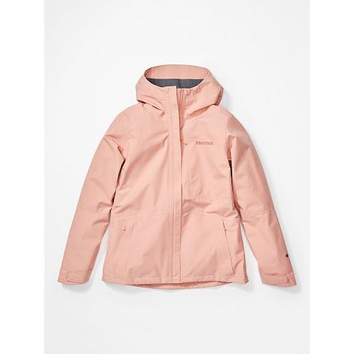 Marmot Minimalist Jackets - Womens Rain Jacket Pink CA9135620 Canada